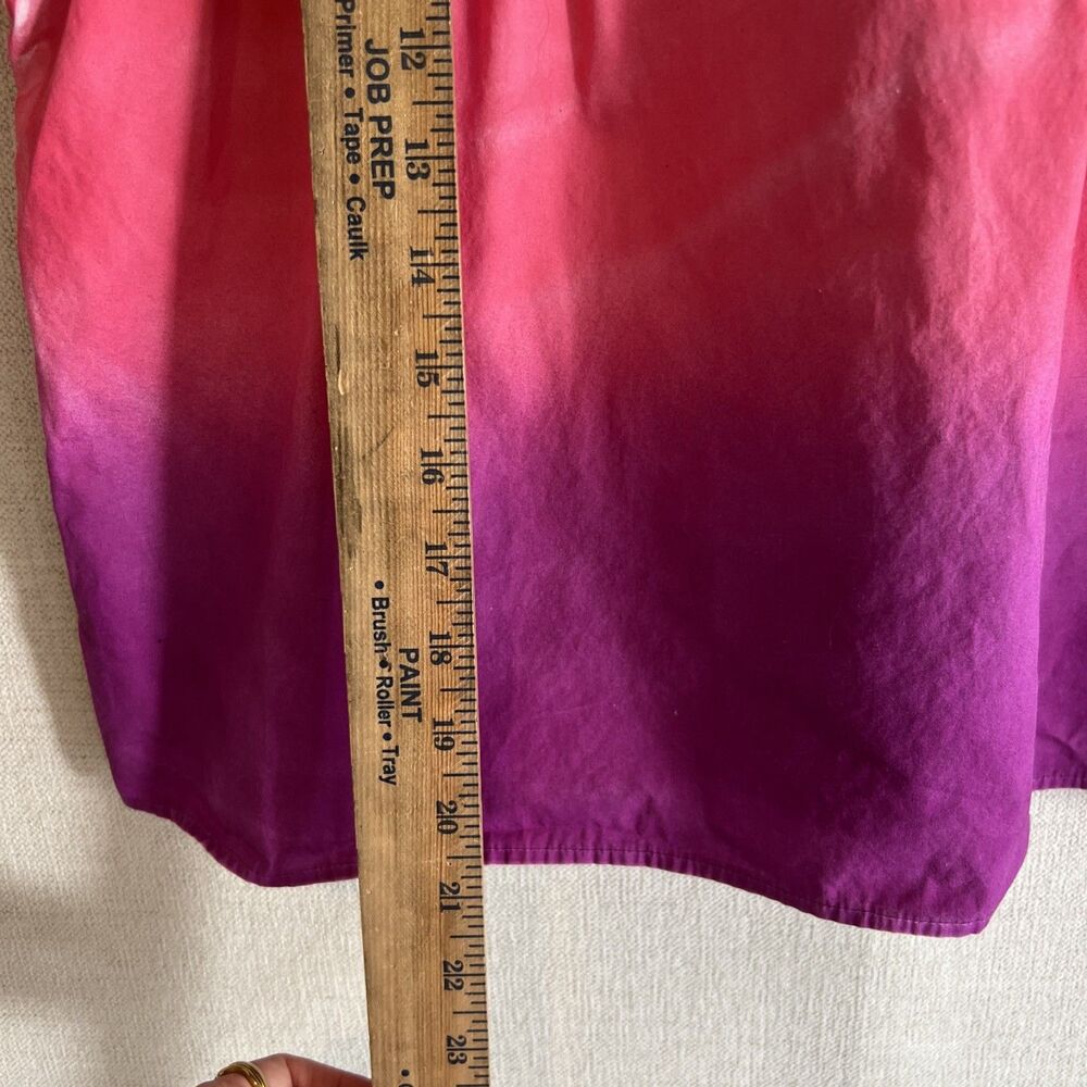 Mokuyobi Shirt 2XL Large Colors Orange Pink Purple Shirt Button Up Pocket Summer - Picture 3 of 8